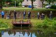 Onthulling Vissteiger Henk Koeslag op woensdag 1 juli 2020  (2)